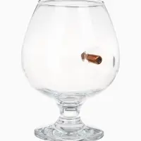 Бокал для коньяка с пулей &laquo;Непробиваемый&raquo;, 395 мл