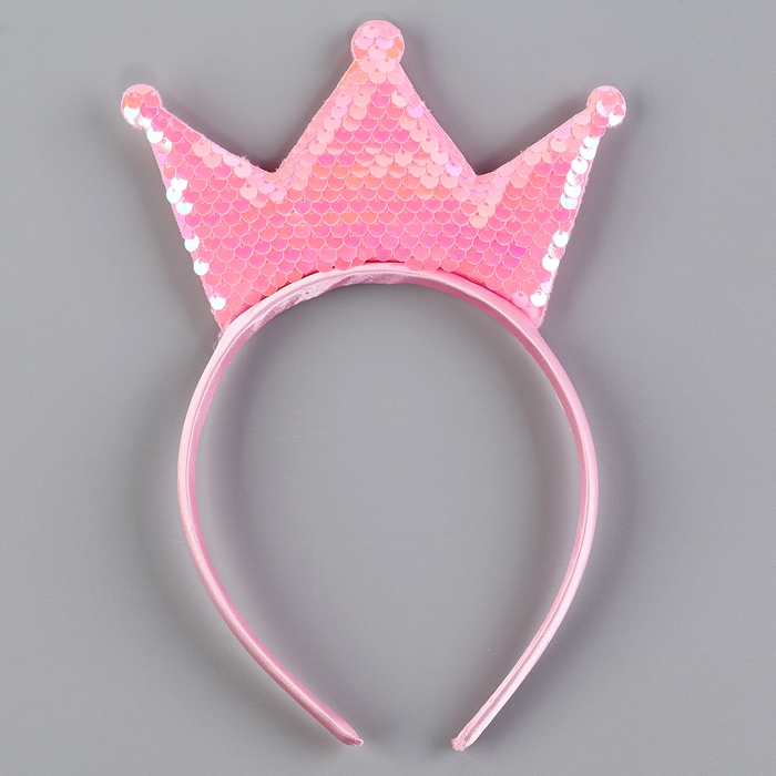 Карнавальный набор «Стильная принцесса»: ободок, платье розовое с короной, рост 110 см Карнавальный набор «Стильная принцесса»: ободок, платье розовое с короной, рост 110 см