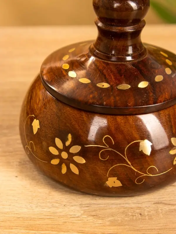 Сахарница Сахарница "Ассорти" 12х12х10 см, дерево шишам