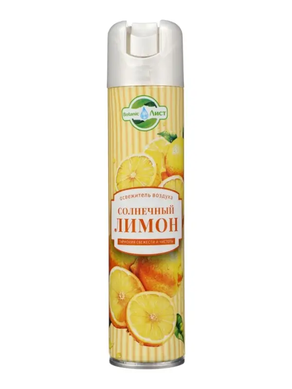 Освежитель воздуха &laquo;Botanic Лист&raquo; солнечный лимон, 300 мл
