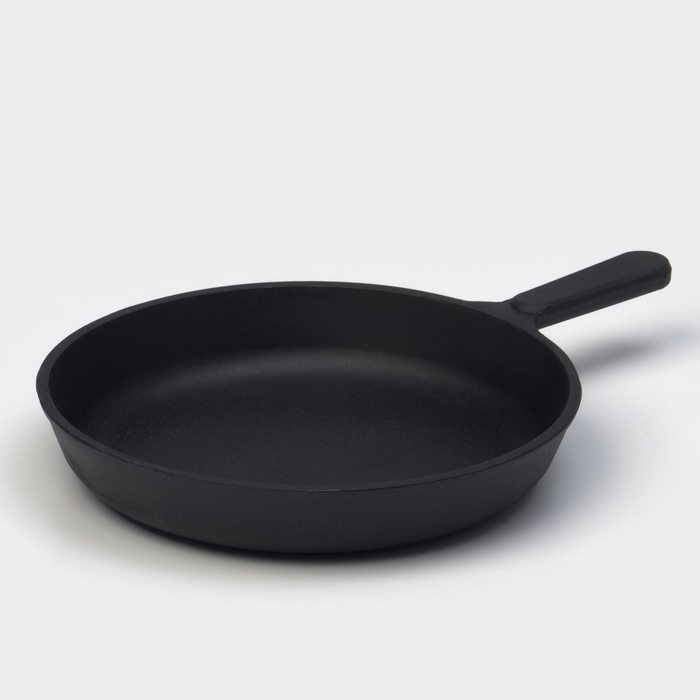 Сковорода литая чугунная Magma, d=24 см, h=4 см, чугунная ручка, индукция Сковорода литая чугунная Magma, d=24 см, h=4 см, чугунная ручка, индукция