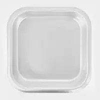 Противень, 41.2&times;41.2 см, h=13 см, листовой алюминий 1.75 мм, серебристый