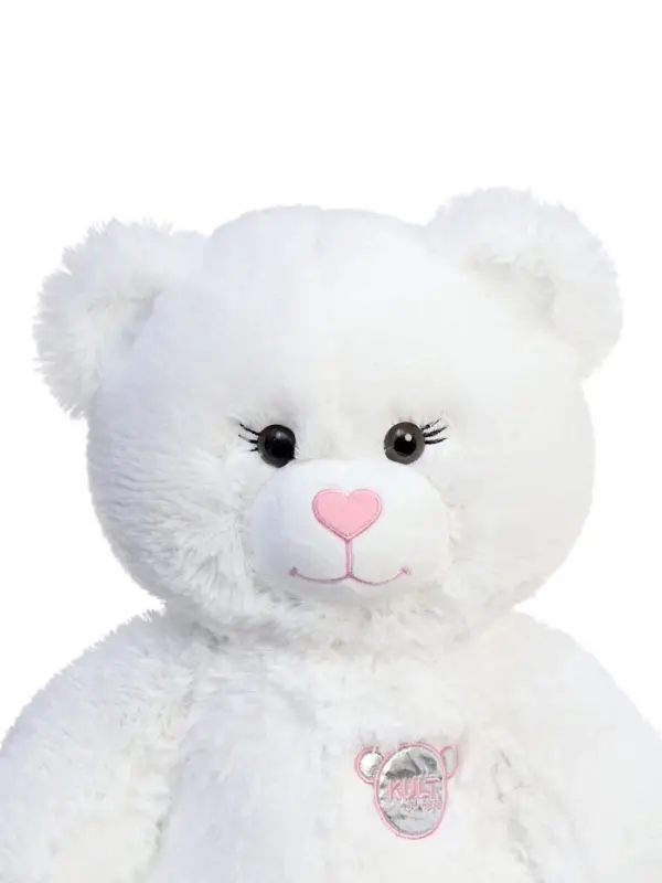 Мягкая игрушка &laquo;Медведь&raquo;, в комплекте 3 открытки, белый, 40 см (65 см)