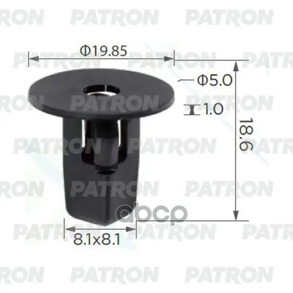 Клипса PATRON арт. P37-0015A