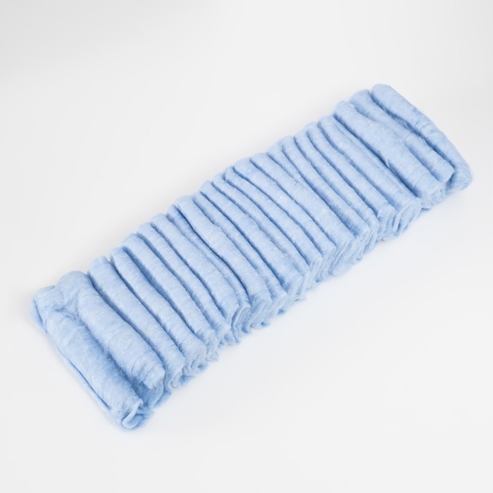 Вата Зиг-Заг для творчества 100 г синяя МИКС Вата Зиг-Заг для творчества 100 г синяя МИКС