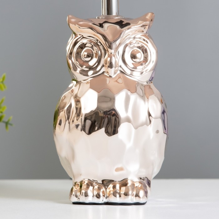 Настольная лампа Настольная лампа "Сова" Е14 40Вт золото 20х20х33,5 см RISALUX