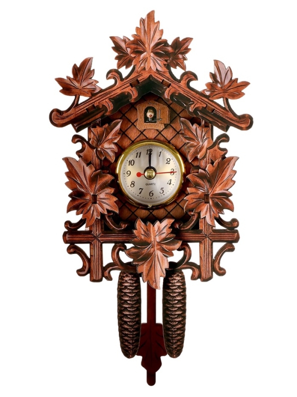 Часы настенные с кукушкой «Осенний сад», плавный ход, 22.5×11.8×8.5 см Часы настенные с кукушкой «Осенний сад», плавный ход, 22.5×11.8×8.5 см