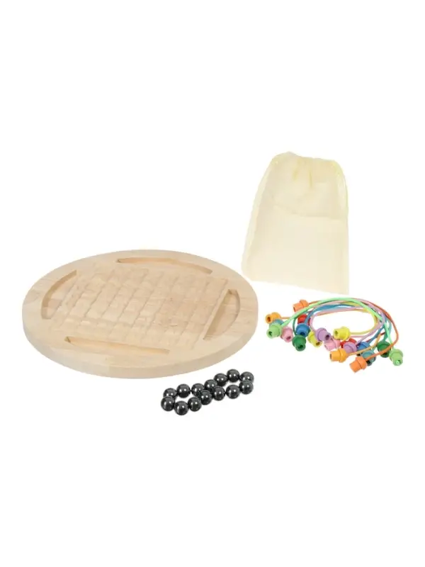 Настольная игра 2 в 1 головоломка Шнурочки + Магнитный бой