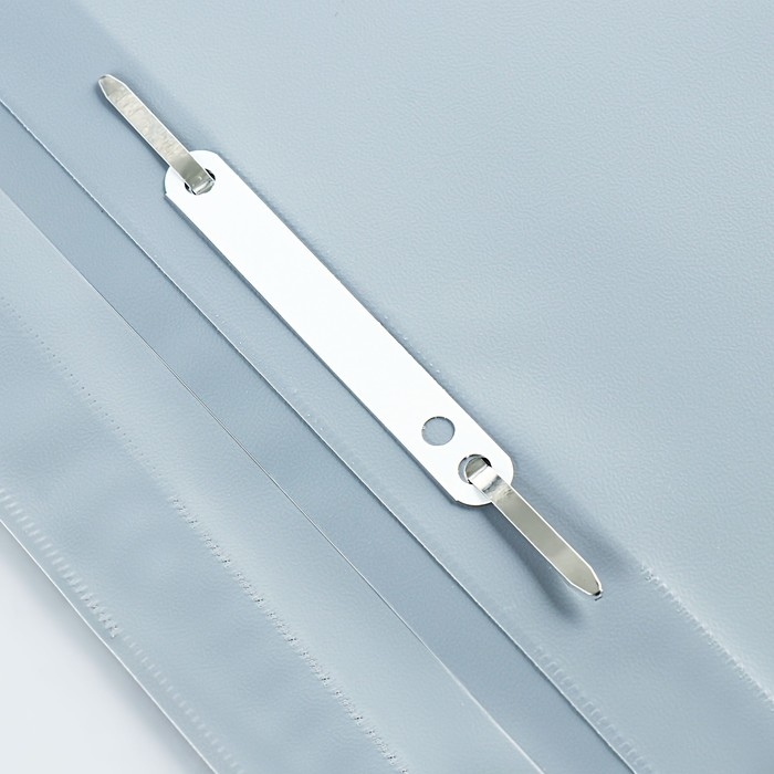 Набор папок-скоросшивателей А4, 5 штук, Calligrata, 180 мкм, с прозрачным верхом, серый Набор папок-скоросшивателей А4, 5 штук, Calligrata, 180 мкм, с прозрачным верхом, серый