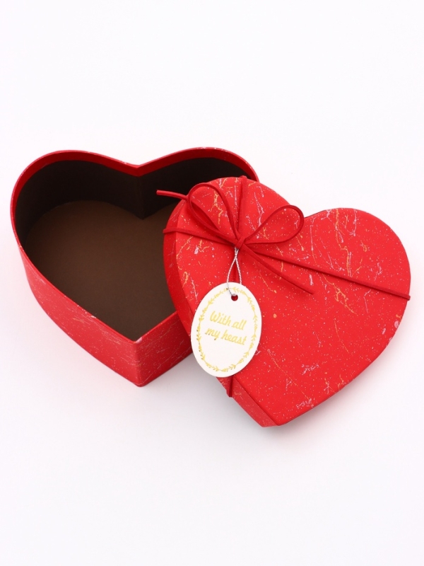 Набор коробок 3 в 1 сердца 22 х 20 х 9;  18.5 х 17 х 7.5; 1 6 х 14 х 6 см