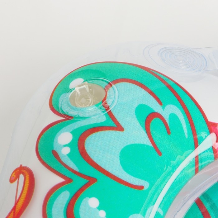 Круг для плавания на шею Flipper «Ангел», надувной, с ручками, цвет розовый