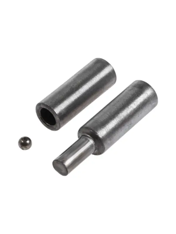 Петля гаражная ТУНДРА с шаром, 19&times;105 мм, набор 8 шт.