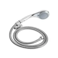 Душевая лейка 3 режима со шлангом, держатель, крепеж в комплекте.