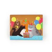 Коробка подарочная складная, упаковка, «С днём рождения», 16.5 х 12 х 5 см