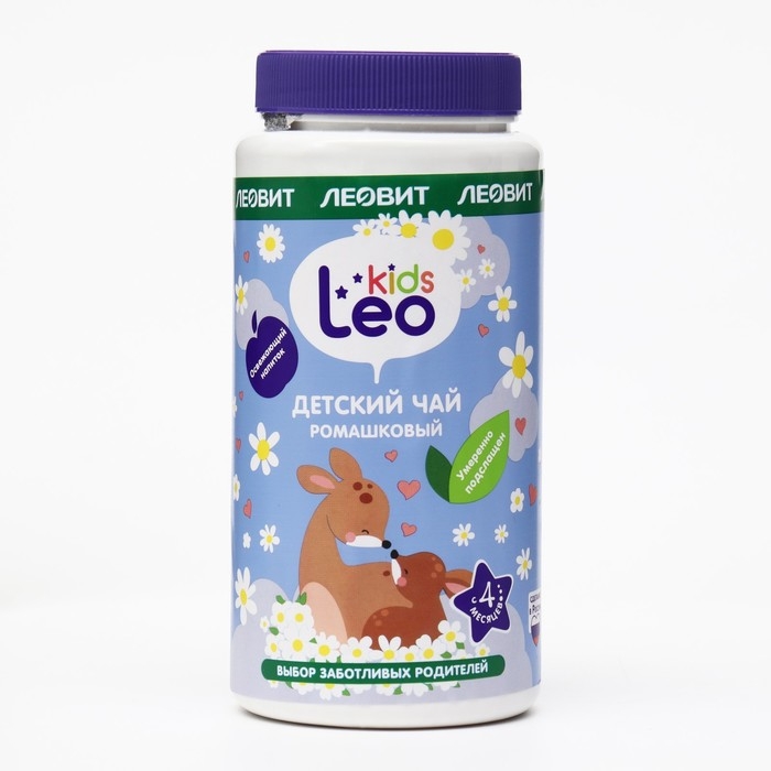 Чай сухой гранулированный Leo Kids ромашковый, 200 г Чай сухой гранулированный Leo Kids ромашковый, 200 г