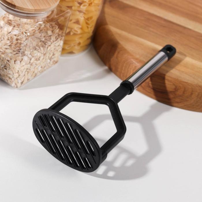 Толкушка Доляна «антрацитовый блеск», 25 см Толкушка Доляна «антрацитовый блеск», 25 см