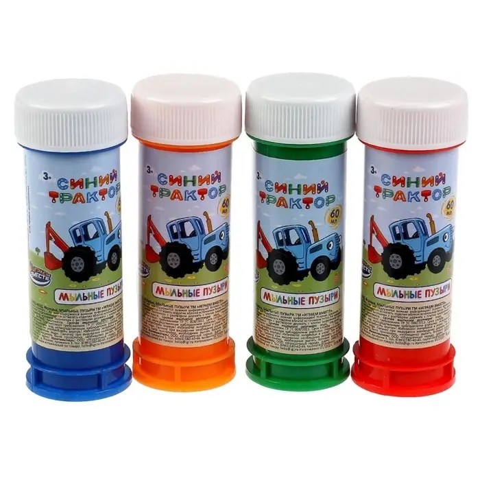 Мыльные пузыри "Синий трактор", 60 мл 01031-60ЭД