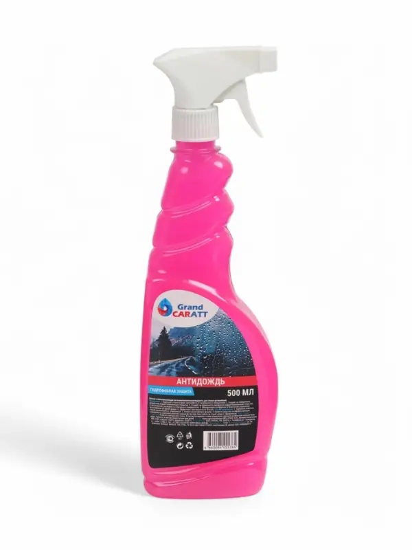 Антидождь Grand Caratt, гидрофобное покрытие, спрей 500 мл