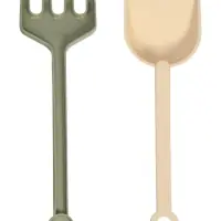 Песочный набор № 174 "Зефир", ведро-цветок 0,3 л, сито, грабли, совок, 2 формочки 01874