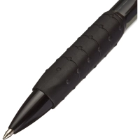 Ручка шариковая автомат. KORES К6 треуг.корп,манж,0,5мм, черн