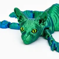 3Д Игрушка "Кот Сфинкс", 29 см.