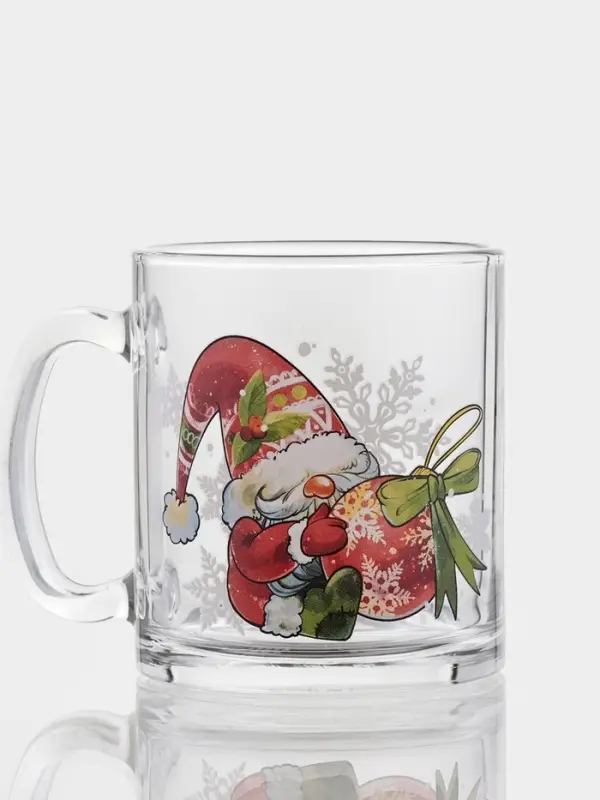 Кружка Кружка "Чайная" "Новый год 2026" 320 мл