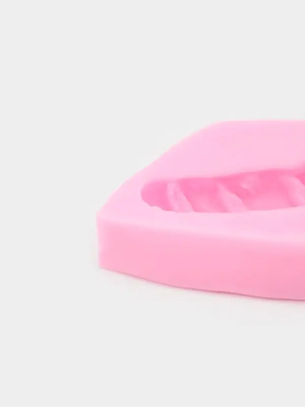 Молд для заливки &laquo;Багет&raquo;, силикон, 7.5&times;3.5&times;1.5 см, розовый