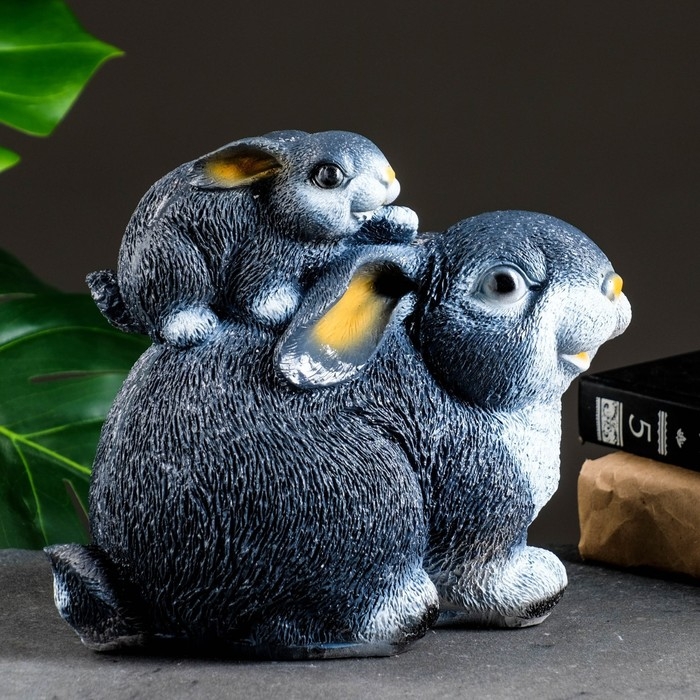 Копилка Копилка "Зайчиха с зайчонком" 15х8х10см