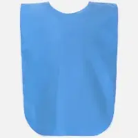 Манишка Member, голубая с белым