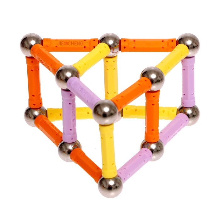Конструктор магнитный, 62 детали Конструктор магнитный, 62 детали
