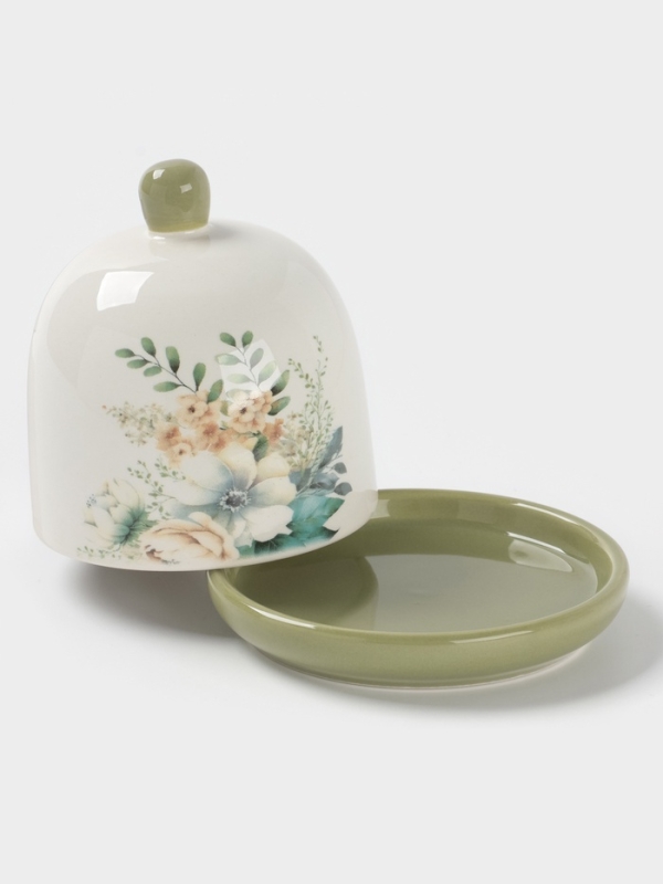 Лимонница Доляна  Лимонница Доляна "Цветы" цвет белый   9x9 см