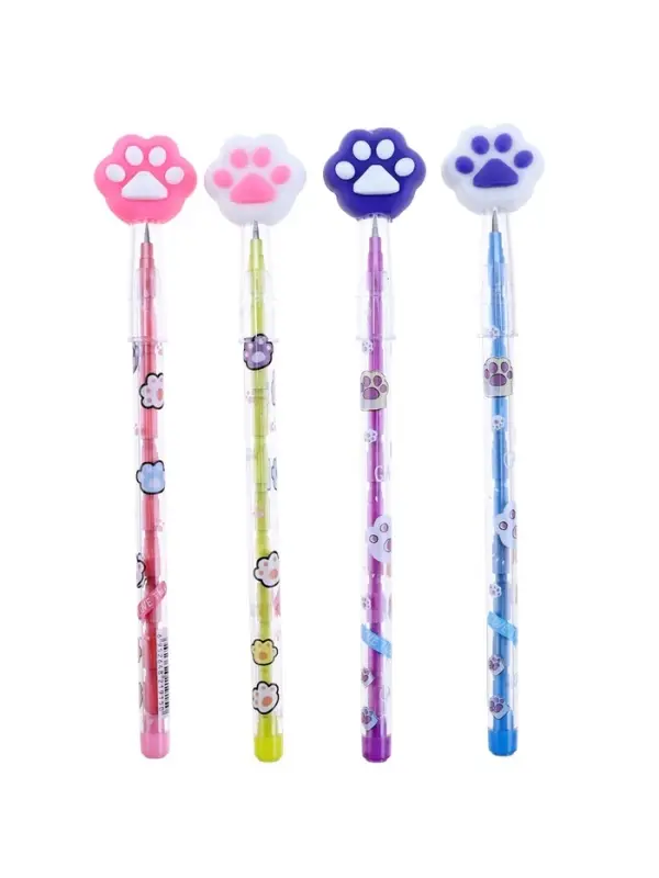 Карандаш - прикол секционный &laquo;Лапка&raquo;, МИКС (штрихкод на штуке)