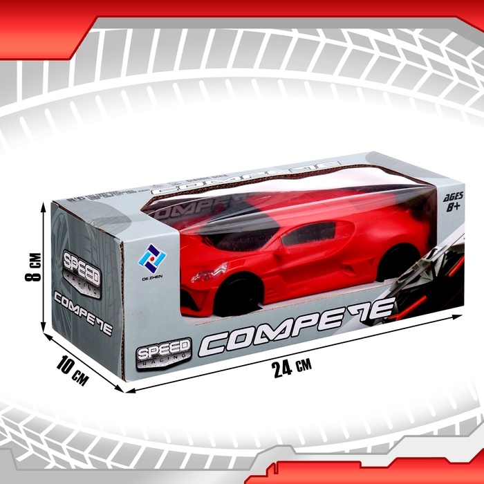 Машина «Скай», радиоуправляемая, работает от батареек, цвет красный Машина «Скай», радиоуправляемая, работает от батареек, цвет красный