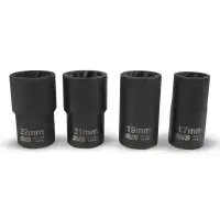 Набор головок для поврежденных болтов и гаек (5 предметов) в кейсе AVS NGP12-5I