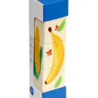 Кубики деревянные на оси «Овощи» , 3 кубика Кубики деревянные на оси «Овощи» , 3 кубика