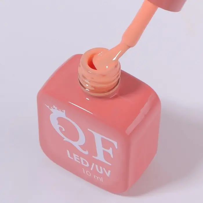 Гель лак для ногтей, однотонный, трехфазный, 10 мл, LED/UV, нюдовый (178)