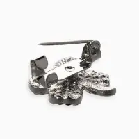 Брошь &laquo;Клевер&raquo;, МИКС, (неделимая фасовка 12 шт. цена за шт.)