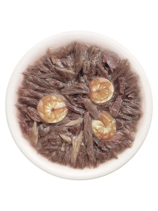 Влажный корм для кошек &laquo;Деревенские Лакомства&raquo;, тунец с креветкой, пауч, 50 г