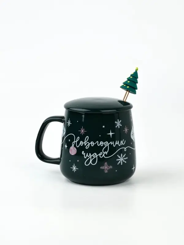 Кружка керамическая &laquo;Новогодних чудес&raquo;, 350 мл