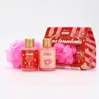 Подарочный набор новогодний «Время волшебства», гель для душа 2 шт и мочалка для тела, URAL LAB Подарочный набор новогодний «Время волшебства», гель для душа 2 шт и мочалка для тела, URAL LAB