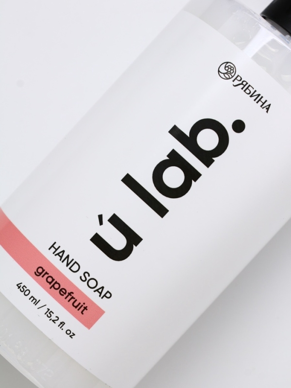 ULAB Жидкое мыло для рук "Грейпфрут", 450 мл