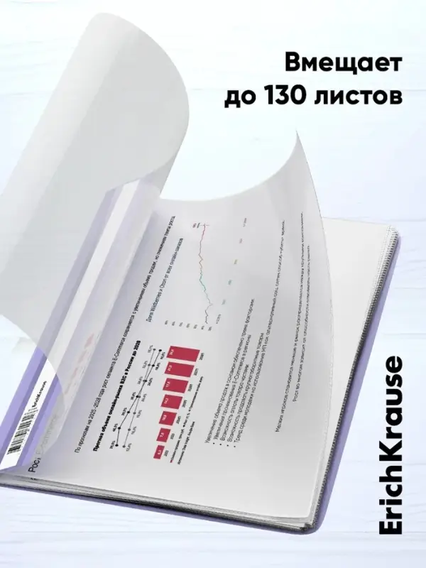 Папка-скоросшиватель A5+, ErichKrause Soft Manga, пластиковая, МИКС