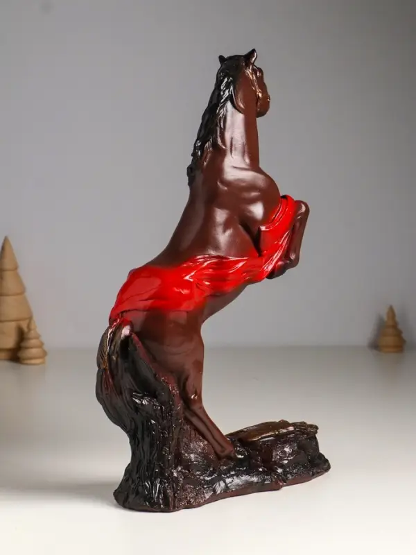 Фигура  Фигура "Победоносный конь" 34х22х9 см, коричневый