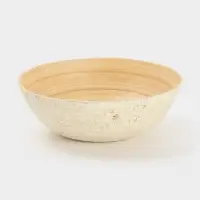 Салатник, 25&times;25&times;8 см, бамбук