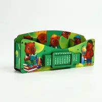 Органайзер для канцелярских предметов &laquo;Капибара&raquo;, вечный календарь