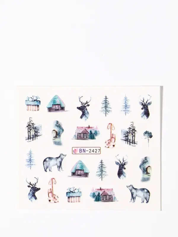 Слайдеры для ногтей «Holiday», разноцветные Слайдеры для ногтей «Holiday», разноцветные