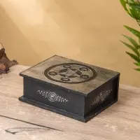 Шкатулка "Цветок жизни" 19х15х7 см, МДФ Шкатулка "Цветок жизни" 19х15х7 см, МДФ