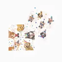 Салфетки бумажные &laquo;Собачки в очках&raquo;, 33х33 см, 20 шт