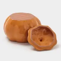 Горшок для запекания Борисовская керамика &laquo;Тыква&raquo;, 720 мл, оранжевый