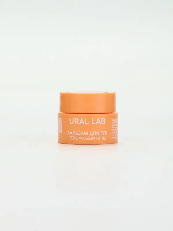 URAL LAB, бальзам для губ, 3 г, персиковый пунш URAL LAB, бальзам для губ, 3 г, персиковый пунш